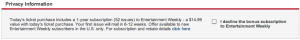 livenation_scam_privacy_decline livenation scam privacy decline 300x40 Live Nation magazine subscription scam duping customers out of $14.99 per purchase